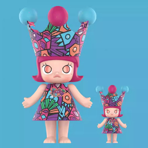 Pour Pop Mart édition limitée Mega Royal Molly 400% figurine en PVC 400% série de bulles jouet <span class=keywords><strong>dessin</strong></span> <span class=keywords><strong>animé</strong></span> décor modèle cadeaux Surprise - Product Image 6