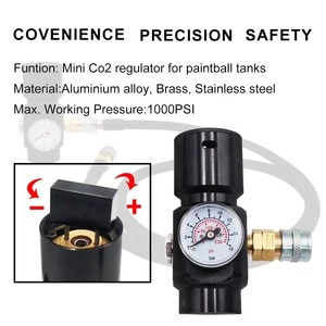 Per accessori Paintball regolatore di pressione Gas <span class=keywords><strong>CO2</strong></span> - Product Image 3