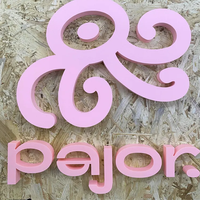 Logotipo Corporativo Personalizado para Pared, Letrero Comercial 3D para Pared, Letrero de Oficina 3D, Letrero con Logotipo Cortado con Láser, Decoración de Oficina 3D en Negro Mate