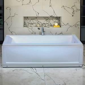 Delantal Falda <span class=keywords><strong>con</strong></span> pierna <span class=keywords><strong>para</strong></span> bebés y adultos Bañeras de remojo <span class=keywords><strong>para</strong></span> uso en baño interior - Product Image 1