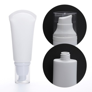Tubos cosméticos redondos y ovalados personalizados al por mayor con tapa dosificadora para loción, crema y productos para el cuidado de la piel. - Product Image 2