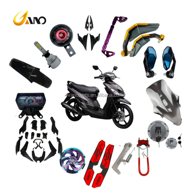 WANOU MIO Horn Mirror Motorcycle Fairing Kit Accessories Engines CVT Parts Body System Partes De Motocicleta