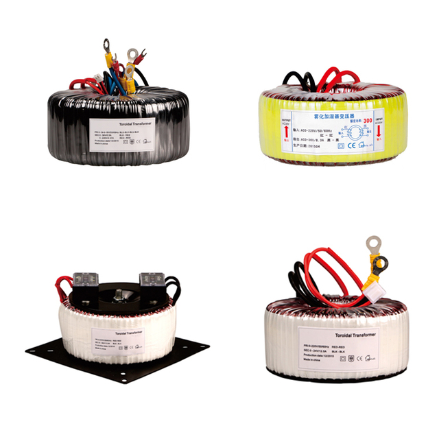 Audio Amplifier Toroidal Isolation Transformer 200VA Single Phase Copper 220V Primary 12V 24V 48V Secondary 50Hz