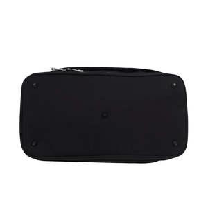 Sac à bagages noir élégant, grand compartiment de rangement pliable pour vêtements légers, nouveau sac de voyage stratifié - Product Image 6