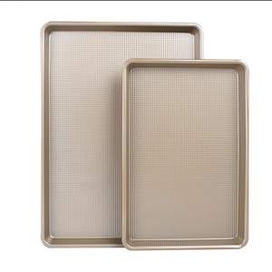 ชุดอบคุกกี้พร้อมชั้นวางสำหรับย่าง2ชิ้นทำจากเหล็กกล้าคาร์บอนใช้ซ้ำได้ - Product Image 2