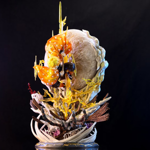 Statua Anime <span class=keywords><strong>Kimetsu</strong></span> <span class=keywords><strong>No</strong></span> <span class=keywords><strong>Yaiba</strong></span> Agatsuma Zenitsu da 51 cm, <span class=keywords><strong>Action</strong></span> Figure Cosplay in PVC, Giocattolo - Product Image 5