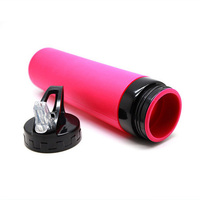 Bouteille d'eau de sport pliable en silicone pour enfants, 600ml, logo personnalisé, voyage, camping, fitness, école, 400ml