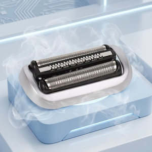 Cuchilla de Repuesto Compatible con <span class=keywords><strong>Braun</strong></span> Serie <span class=keywords><strong>7</strong></span> 74S, Lámina de Malla, Alimentación USB, Resistente al Agua, para Uso Facial y Corporal - Product Image 1