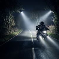 Phare auxiliaire LED 1 pouce 5W 850LM IP68 homologué E-mark pour moto, VTT, UTV, RZR, Sportsman, motoneige, jet ski, VTT 12V 24V Spot