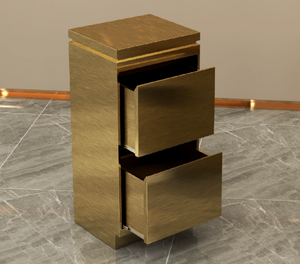 Meuble de rangement en acier inoxydable pour outils de coiffure, étagère de rangement pour salon de coiffure, armoire à outils de coupe de cheveux, rangement spécial - Product Image 3