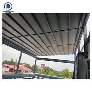 Pabellón telescópico moderno con <span class=keywords><strong>postes</strong></span> <span class=keywords><strong>de</strong></span> aluminio reforzado y cortinas <span class=keywords><strong>de</strong></span> malla - Product Image 3