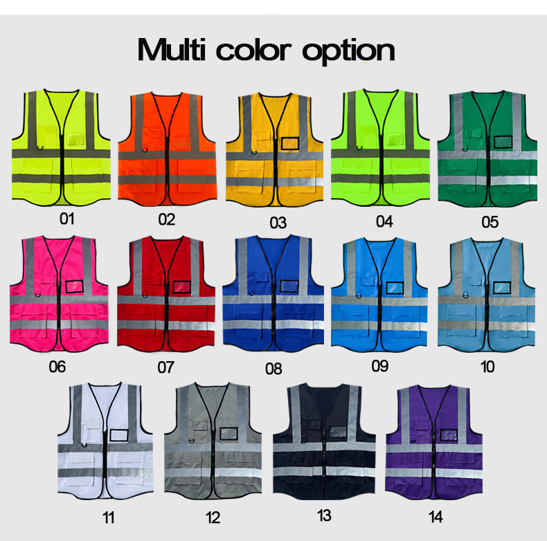 Светоотражающий Жилет высокой видимости, рабочая одежда, мотоциклетная, велосипедная, Спортивная, уличная Светоотражающая одежда, светоотражающая куртка