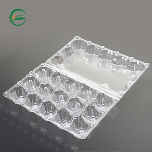 Barquettes à œufs en plastique transparent empilables pour œufs de caille, conçues pour un stockage et un transport sécurisés pour les fermes, les épiceries et <span class=keywords><strong>l</strong></span>'usage domestique - Product Image 4