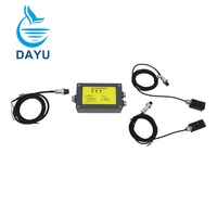 DAYU Non Contact Tank Water Level Detector Sensor ,Dual Channel External Mount Ultrasonic Liquid Level Switch