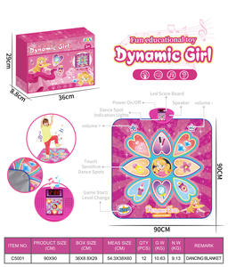 Tapis de danse musical avec lumières LED, mixeur, rythme, jeu de pas, jouets éducatifs, jeu de danse, cadeau pour enfants - Product Image 5