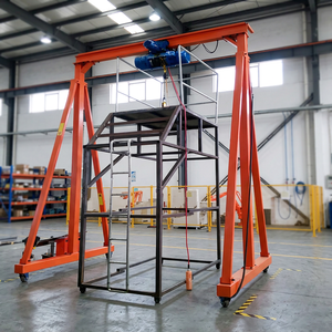Mini-grue portative de 0,5 tonne, 1 tonne, 2 tonnes pour le levage en atelier - Product Image 1