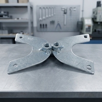 Pièces personnalisables en métal (acier inoxydable, aluminium, laiton) : serres-crochets, clips, boucles, supports d'étagère, plaques, cadres, plateaux, charnières, attaches pour étiquettes et cartes