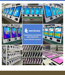 27-32 inch in nhiệt tự phục vụ McDonald của thứ tự kiosk với màn hình cảm ứng SDK kích hoạt Nhận dạng khuôn mặt nhà hàng sử dụng - Product Image 4