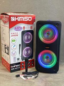 <span class=keywords><strong>Altavoz</strong></span> DJ <span class=keywords><strong>KIMISO</strong></span> QS-4213, <span class=keywords><strong>Altavoz</strong></span> Estéreo Doble de 6.5 Pulgadas con Luces Deslumbrantes, Superventas - Product Image 6