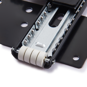Paquetes de hardware de puerta de bolsillo integrados de 14 pulgadas para compradores OEM Diapositivas de puerta de bolsillo silenciosas para ahorro de espacio para gabinetes modernos - Product Image 5