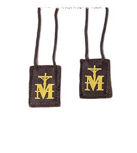 Escapularios Morados al por Mayor, Católicos, María Juilia Jahenny de la Bendición - Product Image 2