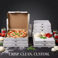 Fabricante de Cajas de Pizza de Cartón Corrugado, Cajas de Pizza Personalizadas con Logotipos Impresos