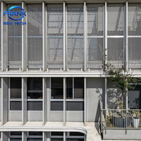 Plaques de métal expansé en aluminium décoratives de 0,5 mm d'épaisseur pour le plâtrage des murs et les matériaux de construction de plafonds