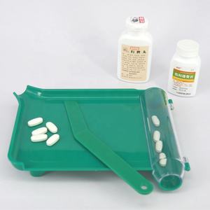 Medical ABS พลาสติก <span class=keywords><strong>Pill</strong></span> นับถาดซ้ายไม้พาย - Product Image 5