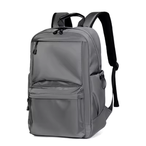 Mochila Escolar Unisex Negra Personalizada con Logotipo, al por Mayor, para Viajes, Impermeable - Product Image 1