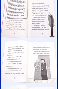 Collezione di Storie Detective di <span class=keywords><strong>Sherlock</strong></span> <span class=keywords><strong>Holmes</strong></span> - Libri Illustrati Classici per Bambini, Romanzi di Mistero (Set in Scatola, Carta Leggera) - Product Image 6
