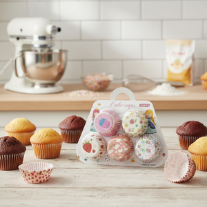 CASAMAX WL AZ-4902 Pirottini Colorati per Cupcake (7x3cm) con Design Carini, Prodotti in Cina - Product Image 3