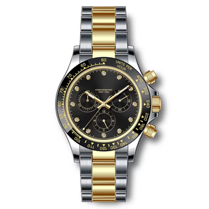 Montres pour hommes personnalisées, chronographe étanche, montre automatique, marque de luxe, montre-bracelet pour homme d'affaires - Product Image 2
