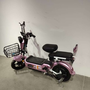 Bicicleta Eléctrica Urbana Ligera de Dos Ruedas con Batería de Plomo-Ácido de 48V, Motor sin Escobillas de 500W, 3 Velocidades y Cuadro de Acero Digital Electrónico - Product Image 6