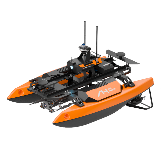 AI-Powered Hydrographic USV Hunter with Multispectral Sonar Fusion Technology for Offshore Resource Exploration OEM Customizable