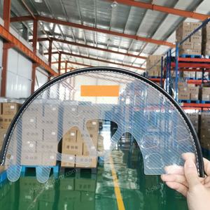 Zachte Kegel Verstelbare E-Collar Plastic Lichtgewicht Elizabethaan Hondenkegel Hoge Transparante Pp Elizabethaanse Kraag - Product Image 1