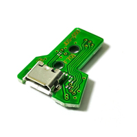 Ersatz-JDS-050 Ladeans chluss Socket Ladegerät Board mit 12 PIN Flex Kabel für PS4 Controller Reparatur teile