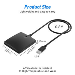 Lecteur de <span class=keywords><strong>carte</strong></span> à puce intelligente sans contact <span class=keywords><strong>Portable</strong></span> POS <span class=keywords><strong>Terminal</strong></span> pour <span class=keywords><strong>carte</strong></span> d'identité et <span class=keywords><strong>carte</strong></span> <span class=keywords><strong>bancaire</strong></span> - Product Image 6