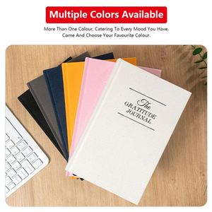 Custom Print Diary with logo Hardcover Linen Fabric Cover Green A5 <b>Lined</b> Monthly goal Journal Planner Writing <b>Notebooks</b> - Product Image 6