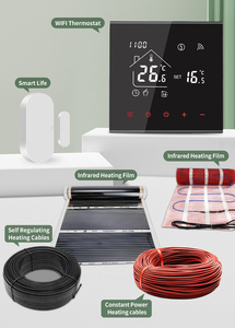 Termostato Inteligente WiFi TYSH Tuya con Pantalla LCD, Diseño de Barra para el <span class=keywords><strong>Hogar</strong></span>, Control por Aplicación, Control de Temperatura para Calefacción por Suelo Radiante - Product Image 3