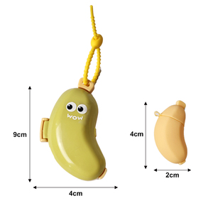 Boîte de rangement portable et écologique pour brosse à dents en plastique, avec capuchon de protection en forme de <span class=keywords><strong>banane</strong></span>, couleur et logo personnalisables – Mignonne, pour la maison et les voyages - Product Image 6