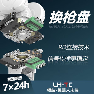 Dispositivo de cambio rápido LTC-0070A para herramientas de robot, accesorio de unión de cambio rápido para aplicaciones de robots industriales - Product Image 1