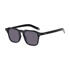 2022 New Rectangle Frame Chic Sunglasses For Outdoor Beach Summer Sunglasses Men Custom Logo Fashion Sunshine