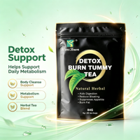 Thé Détox Naturel aux Herbes Brûle-Graisse pour le Ventre – 28 Sachets – Amincissant, Nettoyant, Soutien Digestif, Gestion du Poids, Ventre Plat, Herbal