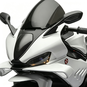 Cheap Price Remote Control Motorcycle with Certificate for Kids Ride on LED Light Motorbike <b>Plastic</b> Frame. - Product Image 2
