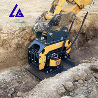 Pile driver vibrant de type supérieur, direct usine, avec grappin latéral hydraulique pour palplanches en U