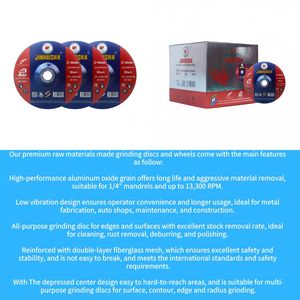 JINHUSHA 7 "180x6mm disques de polissage en métal de haute dureté roues outils abrasifs <span class=keywords><strong>Hardcore</strong></span> de qualité supérieure - Product Image 5