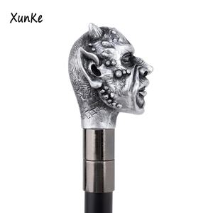 Canne de <span class=keywords><strong>marche</strong></span> en résine tête de <span class=keywords><strong>diable</strong></span> Vintage <span class=keywords><strong>avec</strong></span> cadeau d'Halloween, canne décorative créative d'horreur, accessoires de scène - Product Image 5