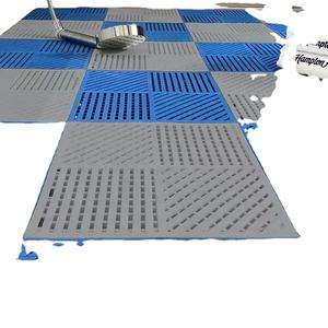 Alfombrilla de baño de PVC de empalme antideslizante ecológica con drenaje Alfombrilla de mensaje de pie de ducha suave de alta resistencia - Product Image 2