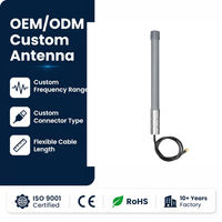 Antenne extérieure LoRaWAN pour mineurs 4G LTE 915MHz 868MHz N-Male 8dBi à gain élevé omnidirectionnelle en fibre de verre, prise en charge OEM/ODM personnalisée