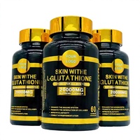 Capsules de L-Glutathion Réduit OEM – Complément Anti-âge, Éclaircissant, Collagène et Vitamine C pour la Santé